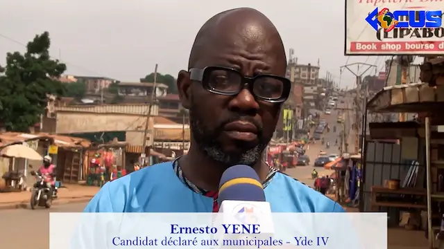 260121 Interview Ernesto Yene candidat à la mairie de Yaoundé 4 pour les élections municipales 2027 Focus Media Afrique